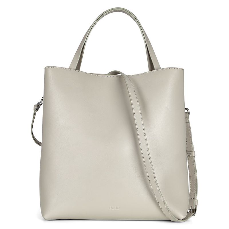 Bolso De Mano Ecco Ebba Para Mujer,Gris,826017-WTE